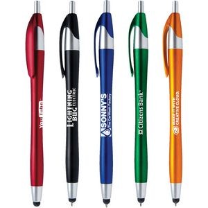 Javalina (TM) Metallic Stylus Pen ( US Pat. 8,847,930 & 9,092,077)