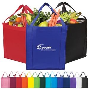 Saturn Jumbo Non-Woven Grocery Tote