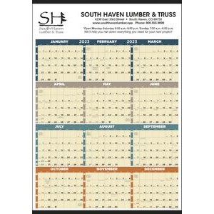 Time Management Span-A-Year (Non-Laminated)