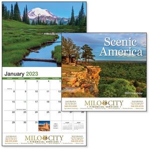 Scenic America® Appointment Calendar - Stapled