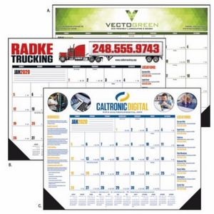 Good Value® Multi-Color Desk Pad Calendar
