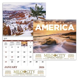 Landscapes of America English - Spiral