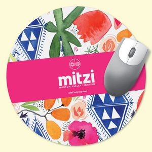 Origin'L Fabric® 8" Round x1/16" Antimicrobial Mouse Pad