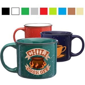 13 Oz. Classic Campfire Speckled Ceramic Coffee Mug